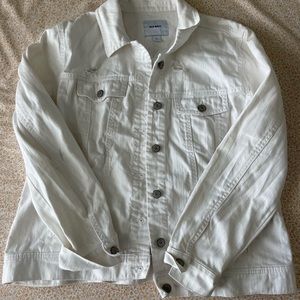 White Denim jacket